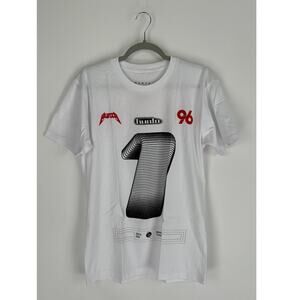 Hunta Racing MX23 Champ Tee Shirt Mens Medium Motorcross Champion White Red New